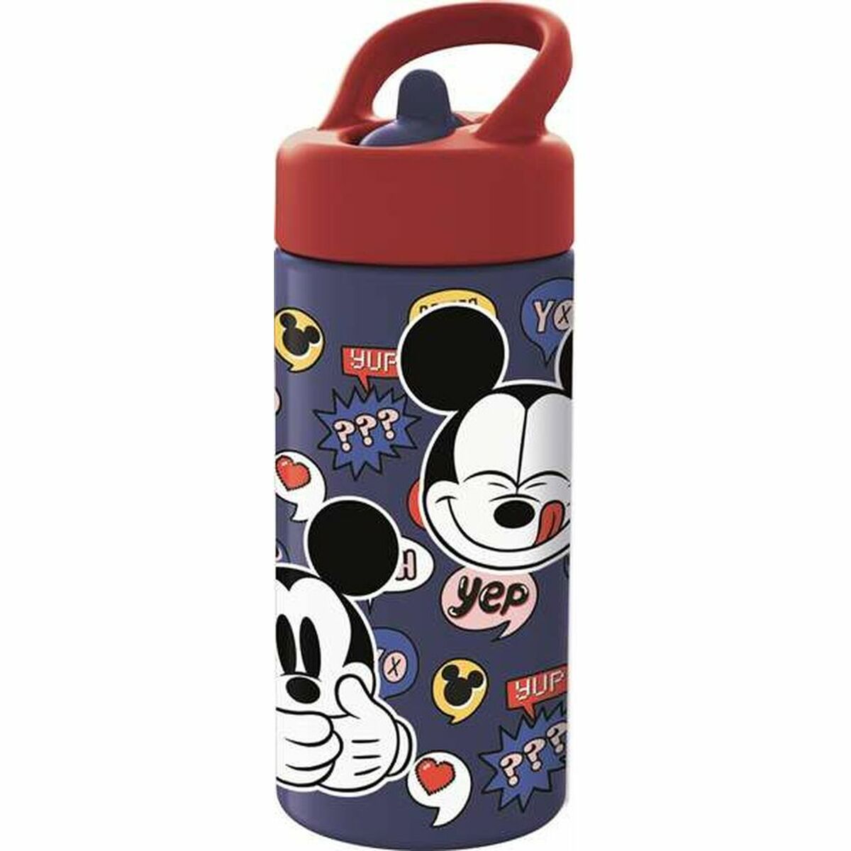 Water bottle Mickey Mouse Happy Smiles