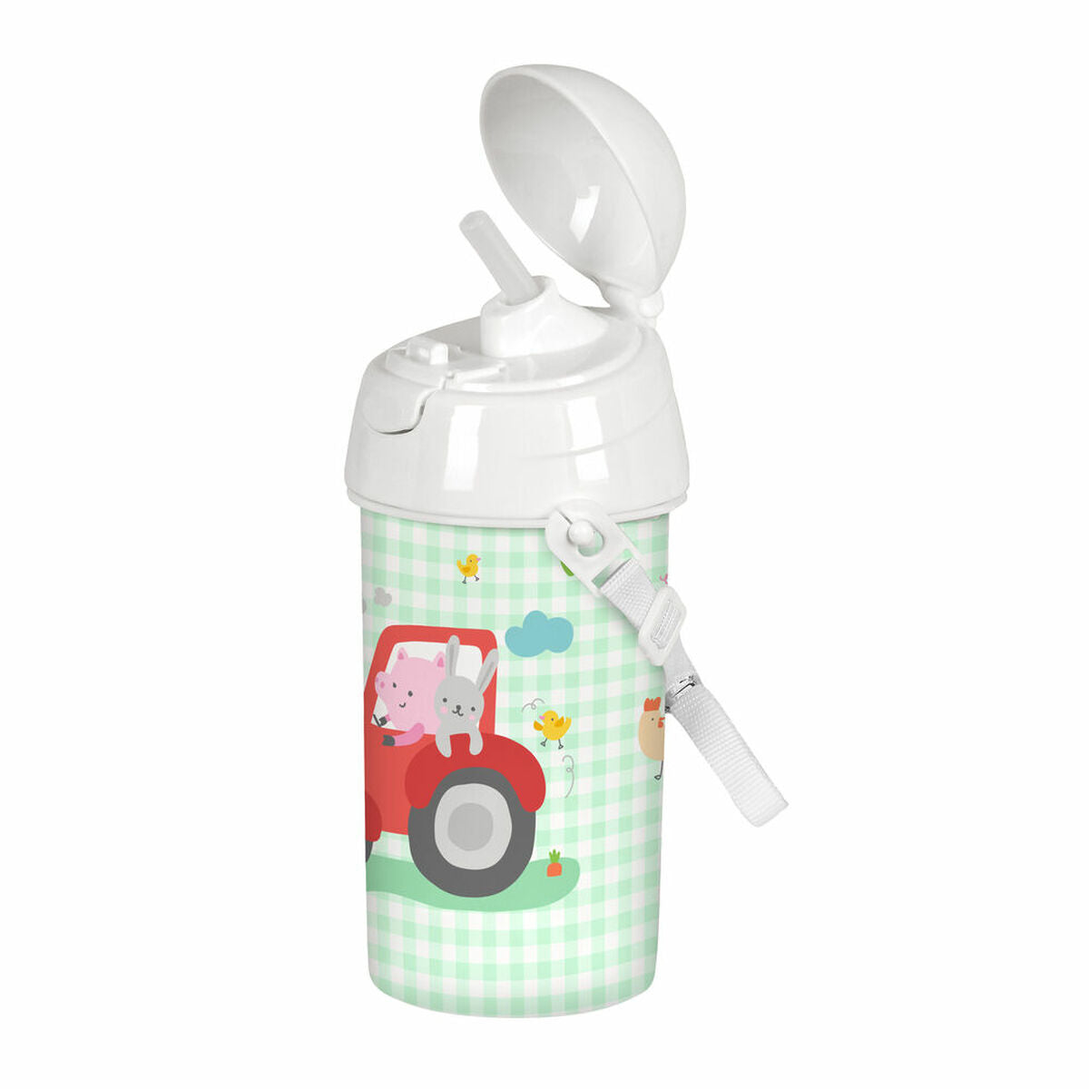 Water bottle Safta Granja White