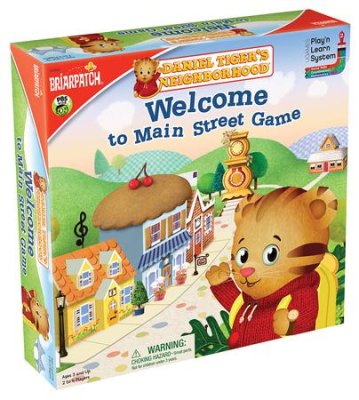 University Games Daniel Tiger Welcome to Main Street Game