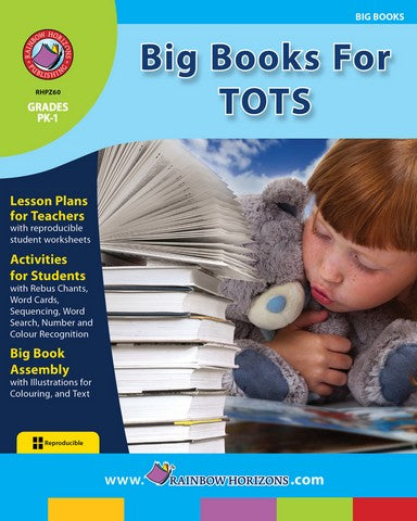 Rainbow Horizons Z60 Big Books for Tots - Grade PK to 1