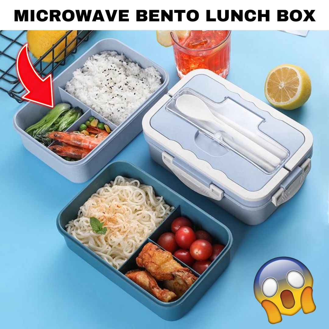 Bento Box Lunch Boxes, for Students, Kids