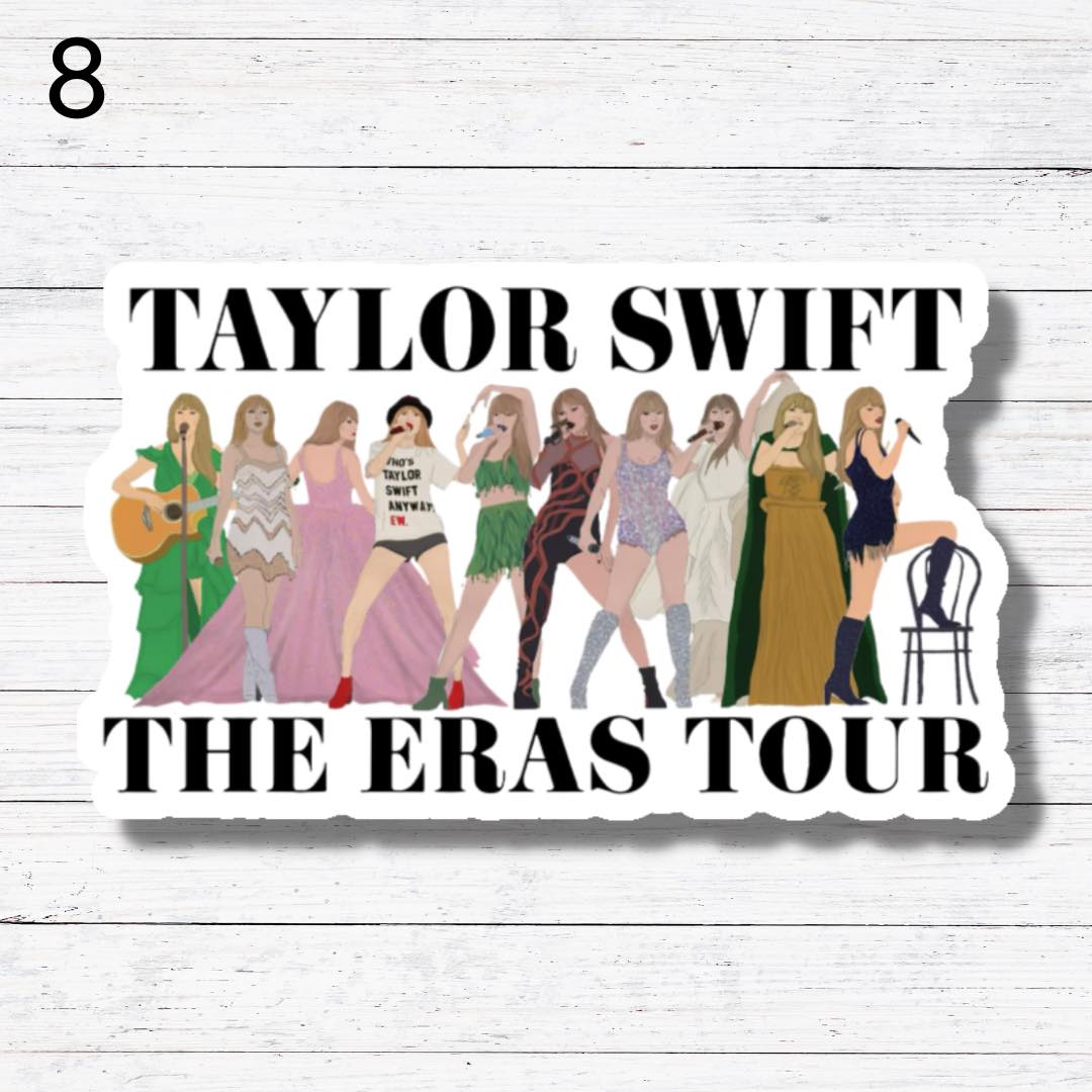 Taylor Swift 8- Taylor Swift Stickers/Magnet