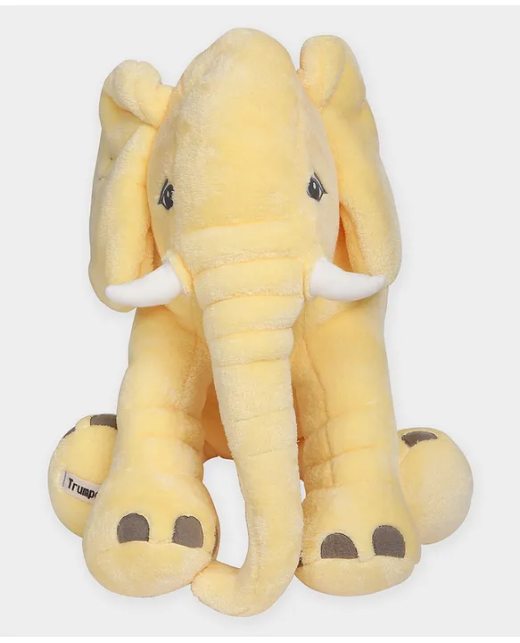 Stampy Elephant Soft Toy Yellow -