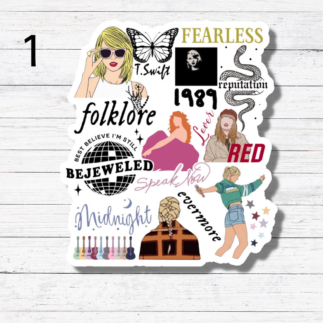 Taylor Swift 1- Taylor Swift Stickers/Magnet