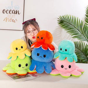 Reversible Flip Giant Octopus Stuffed Plush Doll Gift Toys