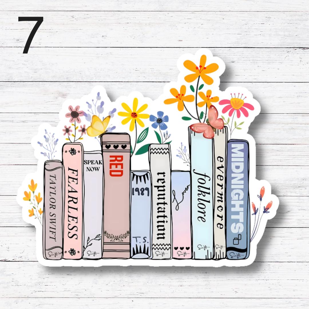 Book 7- Taylor Swift Books Stickers/Magnet