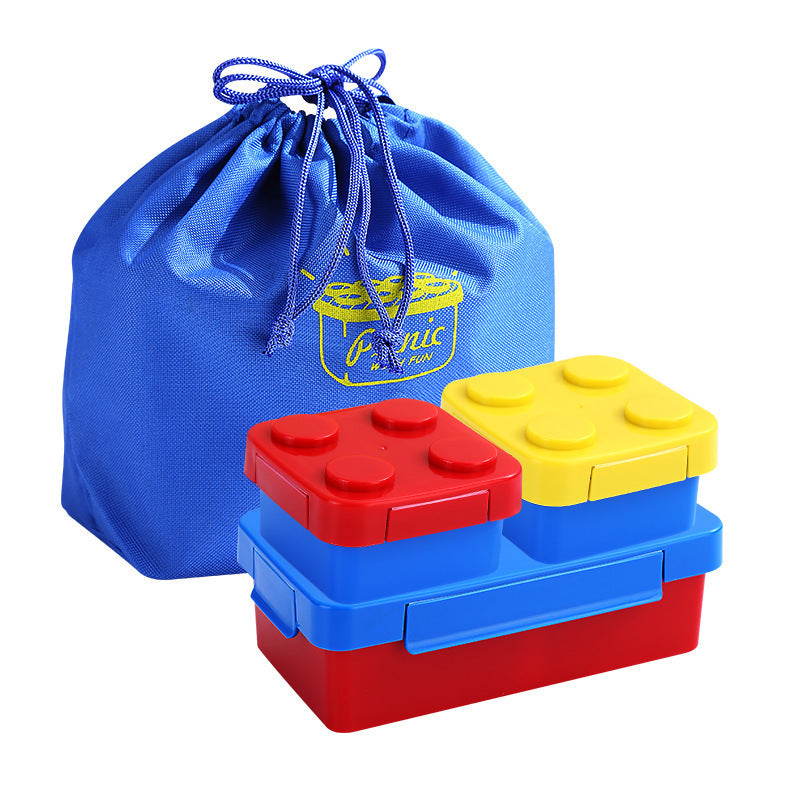 Cute Cartoon Compartment Portable Lunch Box