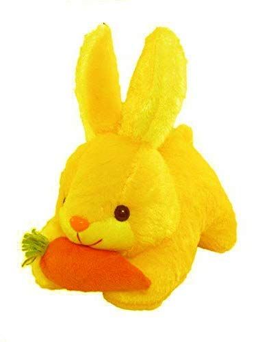 Yellow Rabbit Carrot Plush Soft Toy For Boys & Girls